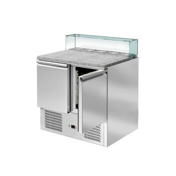 LUX Algor Salátahűtő Üveges