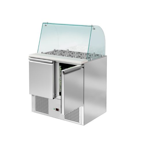 LUX Algor Salátahűtő Hajlított