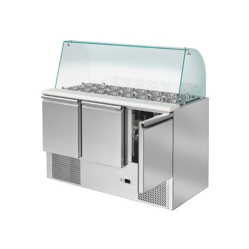 LUX Algor 3A Salátahűtő Hajl.