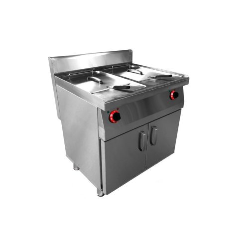 LUX Solis Álló Olajsütő 2x18L