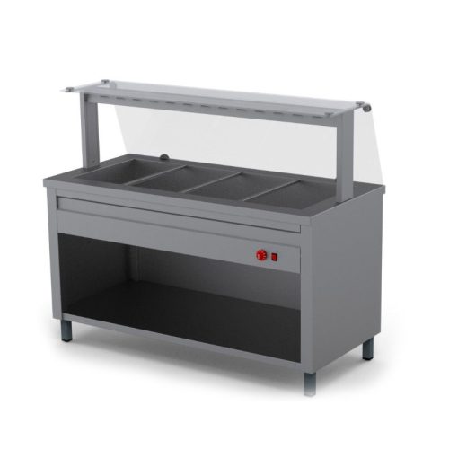 LUX Solis Melegentartó 4xGN 1/1