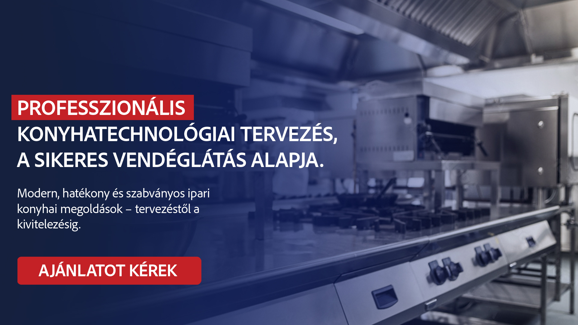 professzionális konyhatervezés 